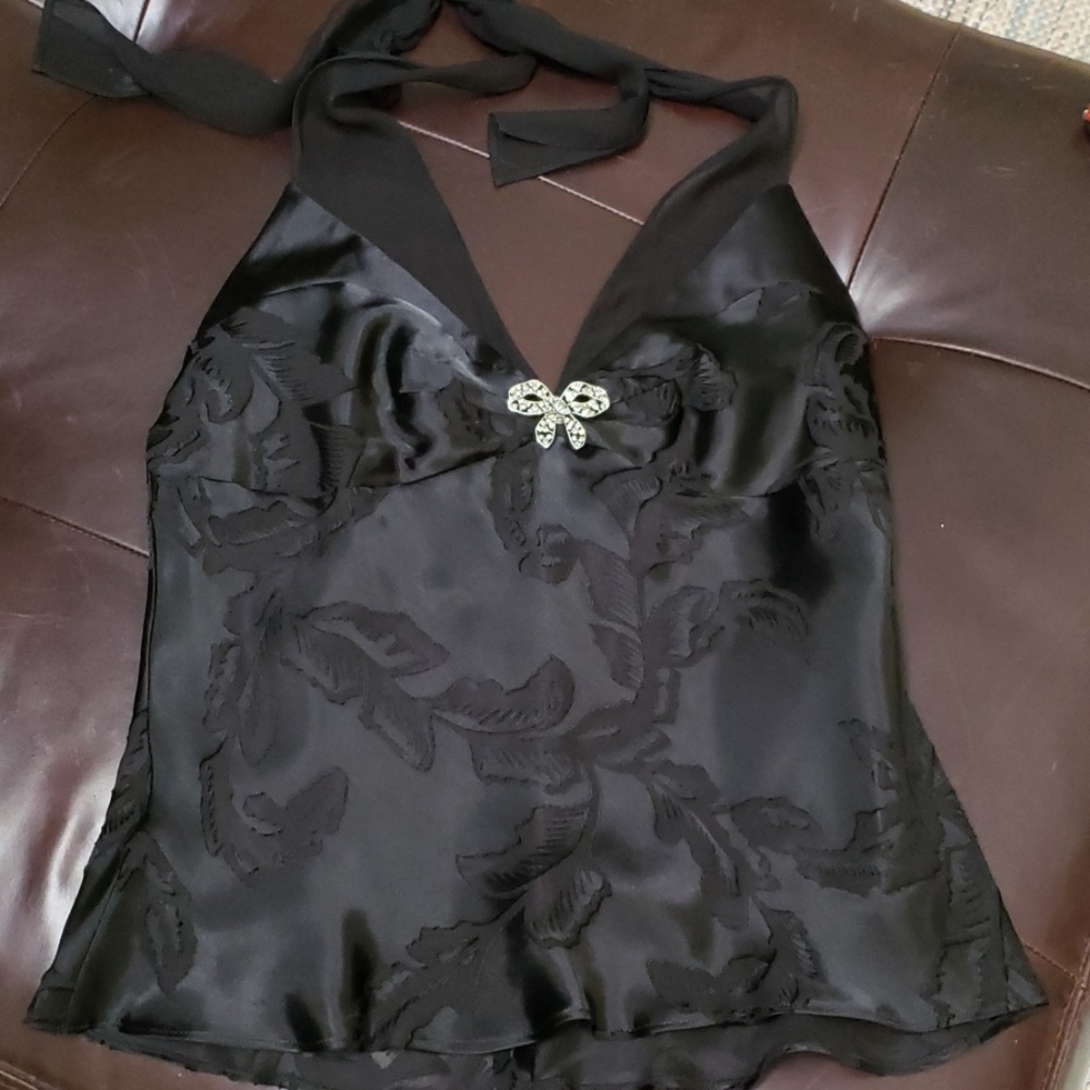 LAUNDRY HALTER TOP/NWT - Picture 2 of 8